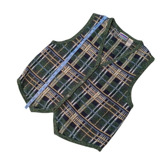 North Crest Vintage 90's Sweater Vest Size L - Picture 4 of 5
